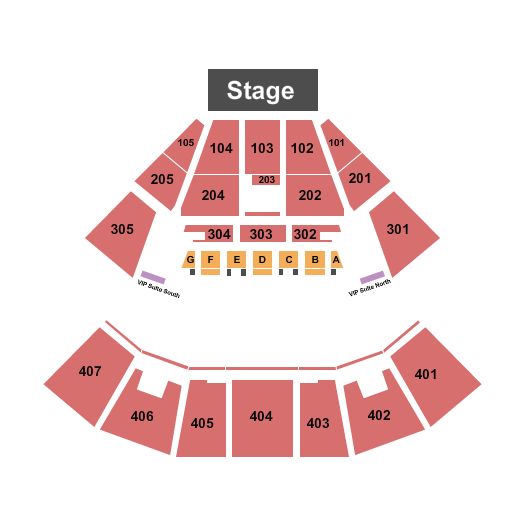 Lucas Oil Live At WinStar Casino Miranda Lambert Seating Chart